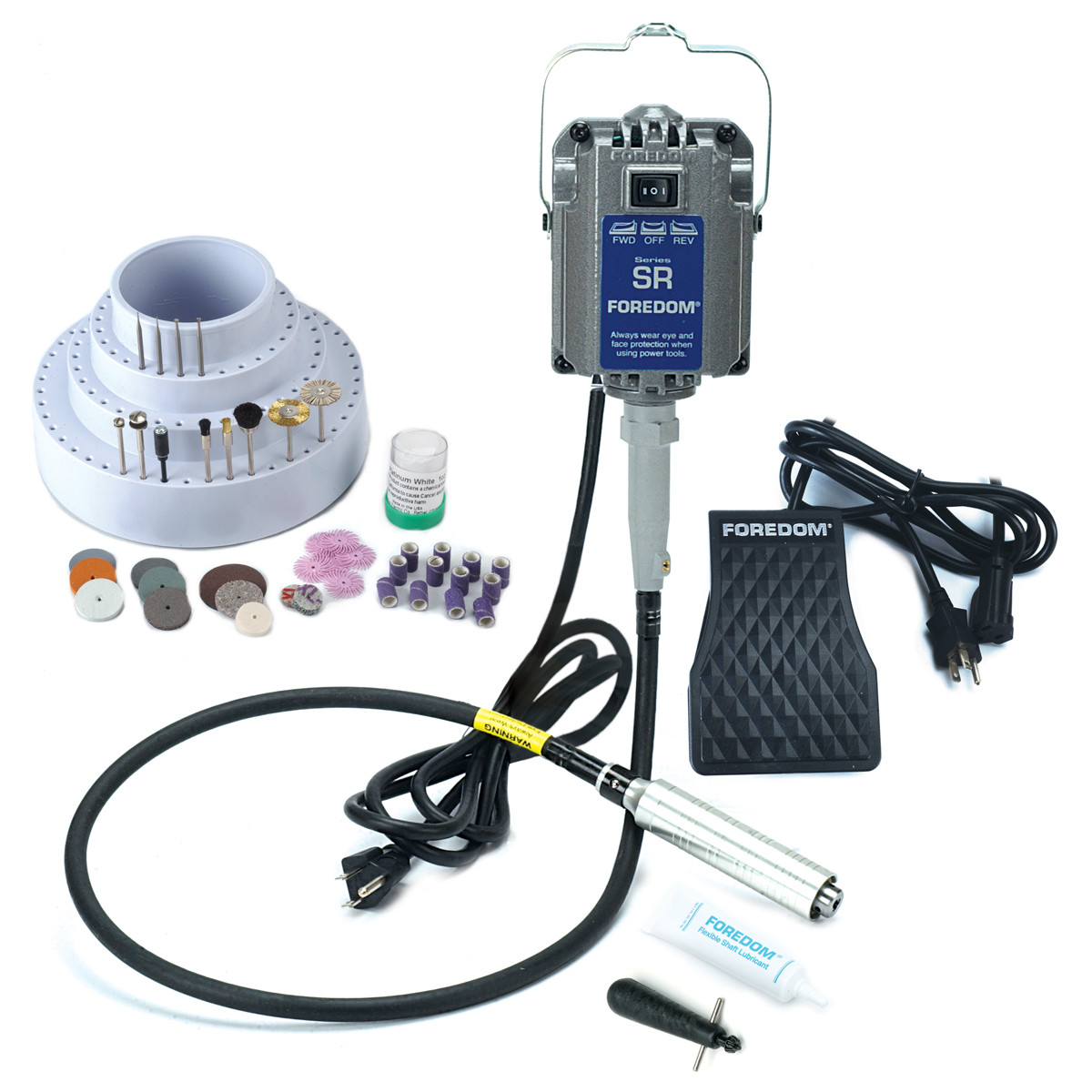 FOREDOM® SR SERIES FLEXIBLE SHAFT KITS European Design Jewellery