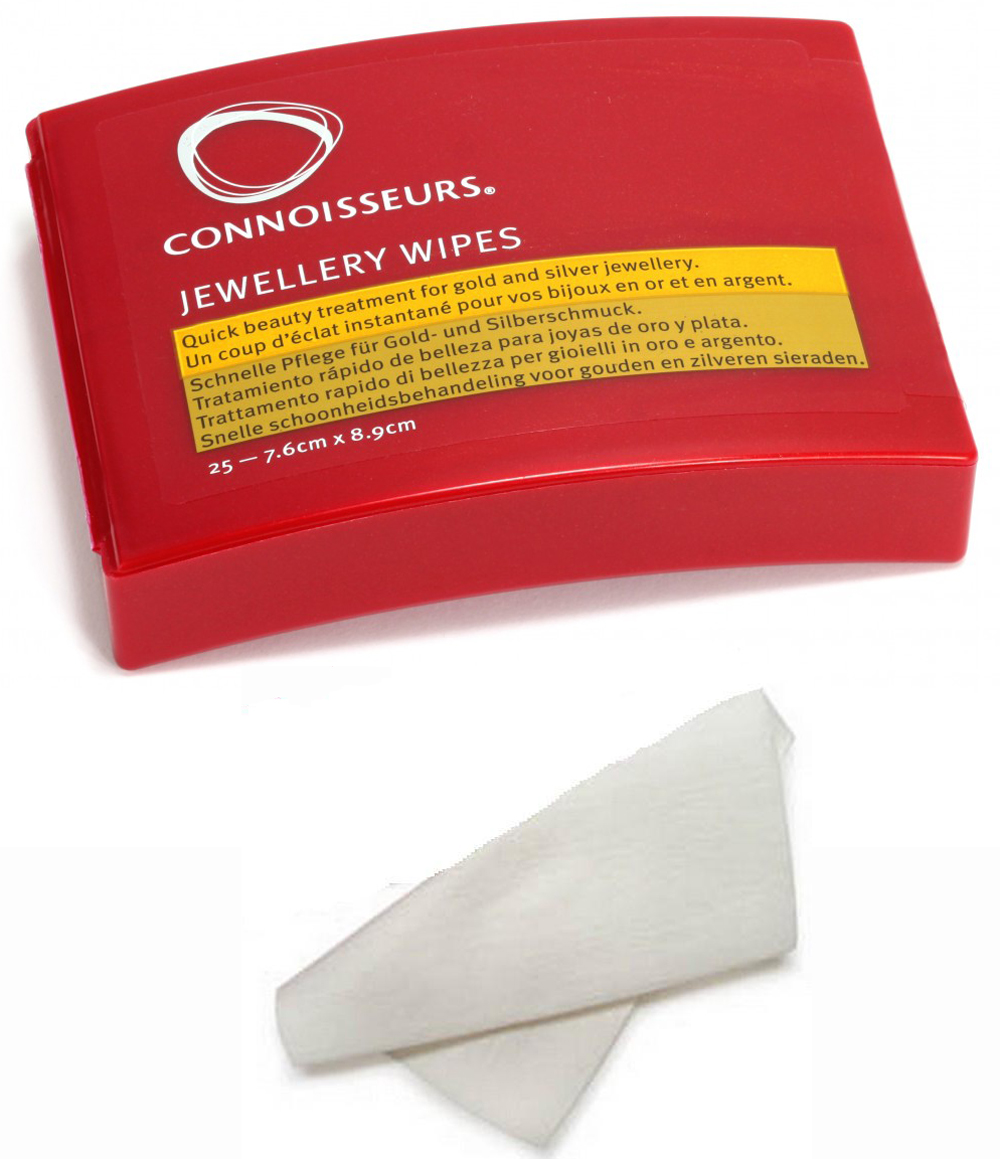 Connoisseurs Jewellery Wipes