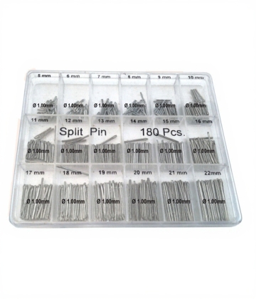 Split Pin Assortment 180pcs
