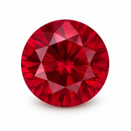 10.00MM Ruby Lab Created Round
