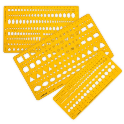 Flexible Acrylic Stencil Templates 