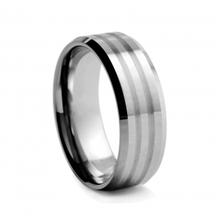 Tungsten Ring #116 - 8mm Wide