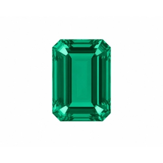 11x9 Emerald Lab Created Emerald Cut