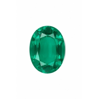 14x12MM Emerald Lab Created Oval