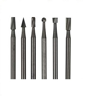Fine Wax Carving Bur Set
