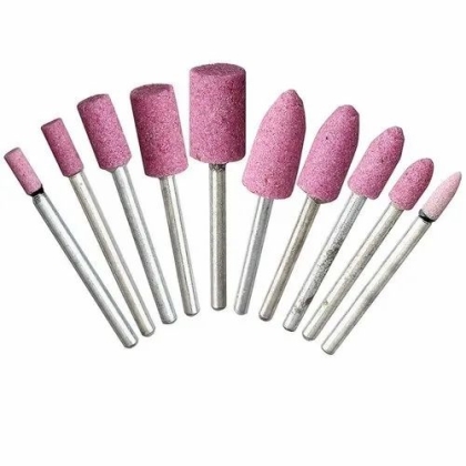 Busch Mounted Pink Stone Abrasives