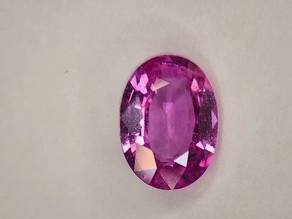 8x6 MM Pink Sapphire Genuine Oval