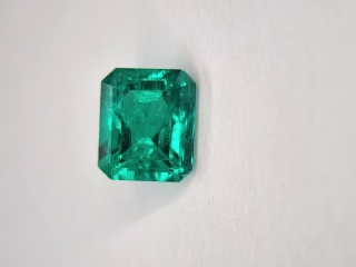 5.88x4.96 MM Emerald Genuine Emerald Cut