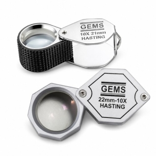 GEMS 10X TRIPLET LOUPE