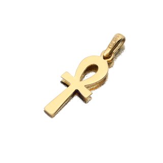 14K Yellow Cross