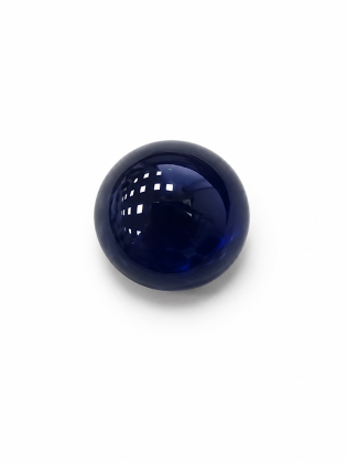 7.70 MM Blue Sapphire Genuine Round Cabochon