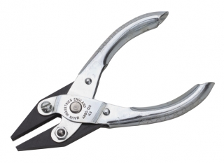 PARALLEL PLIERS-FLAT NOSE SERRATED WITH V-SLOT