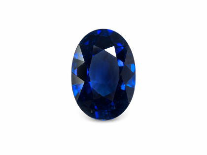 8.05x6.15 MM Blue Sapphire Genuine Oval