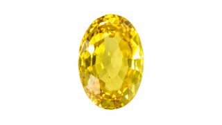 8x6 MM Yellow Sapphire Genuine Oval