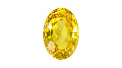 8x6 MM Yellow Sapphire Genuine Oval