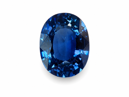 9x7 MM Blue Sapphire Genuine Oval
