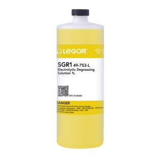Legor Electrolytic Degreasing Solution 1L #SGR1