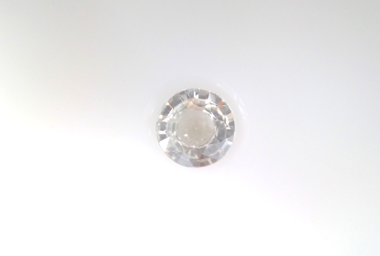 5.75 MM White Sapphire Genuine Round