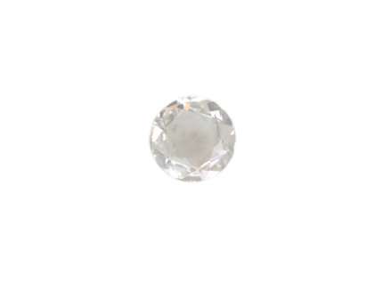 6.00 MM White Sapphire Genuine Round