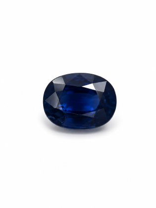 6.6x5.25 MM Blue Sapphire Genuine Oval
