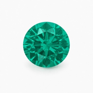 6.50MM Emerald Lab Created Round