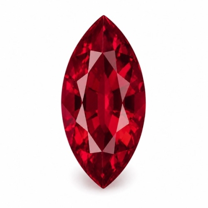 6X3 Ruby Lab Created Marquise