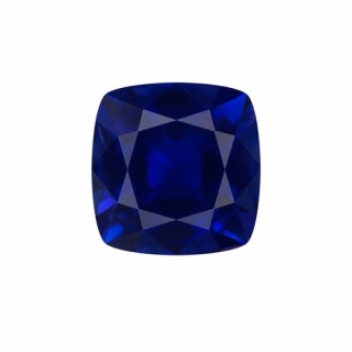 8.00MM Blue Sapphire Lab Created Cushion