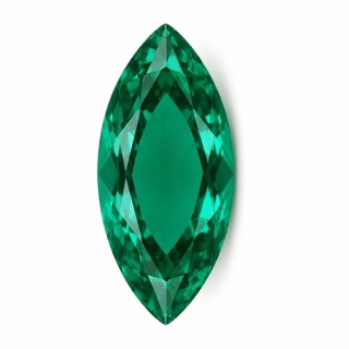 8x4 Emerald Lab Created Marquise