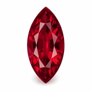 8x4 Ruby Lab Created Marquise