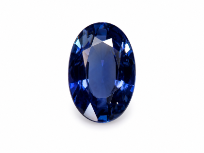 7x5 MM Blue Sapphire Genuine Oval