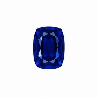 9x7MM Blue Sapphire Lab Created Cushion