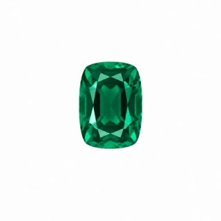 9x7MM Emerald Lab Created Cushion
