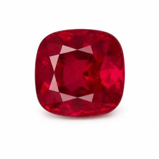 9x7MM Ruby Lab Created Cushion