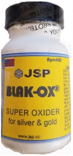 BLAK-OX silver/gold oxidizer, liquid 3 oz