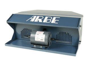ARBE® 1/2 HP TABLE TOP LARGE DOUBLE SPINDLE POLISHING MACHINE