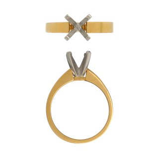 14Kt Solitaire Ring