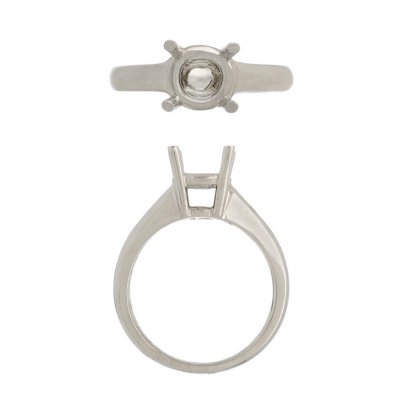 14Kt Solitaire Ring