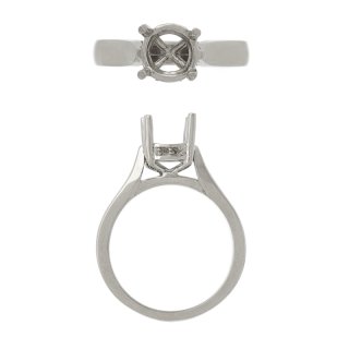 14Kt Solitaire Ring