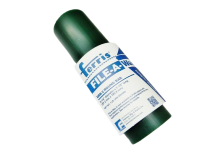 Ferris File-A-Wax Green Round Bar