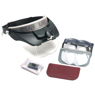 4 LENS ILLUMINATED HEAD MAGNIFIER