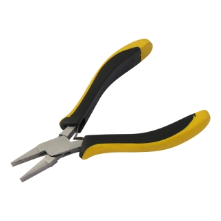 PREMIUM FLAT NOSE PLIER SMOOTH JAWS 133MM SOFT CUSHION HANDLE