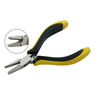 PREMIUM RING BENDING PLIERS SMOOTH JAWS 133MM SOFT CUSHION HANDLE