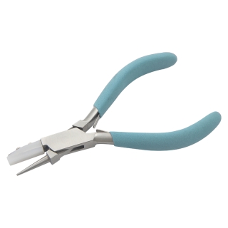 PREMIUM ROUND AND FLAT NOSE NYLON JAW PLIERS 140MM