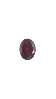 8x6 MM Garnet Genuine Oval