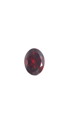 8x6 MM Garnet Genuine Oval