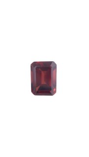 11x9 MM Garnet Genuine Emerald Cut