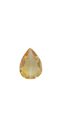 9x6 MM Citrine Genuine Pear