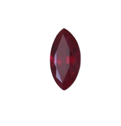 10x5 Ruby Lab Created Marquise