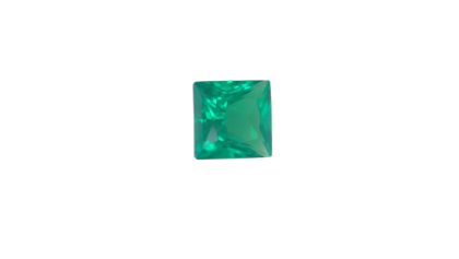 3x3 Emerald Lab Created Square