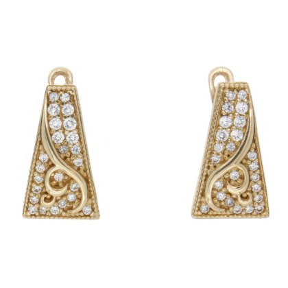 14K Yellow Earrings